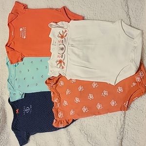 Carter's/ just for you Onsie Bundle